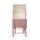 ByASTRUP Poppenwagen Retro Rotan roze