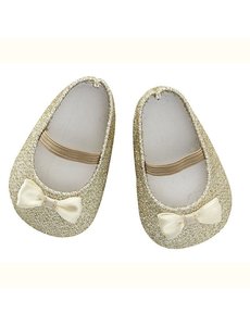 ByASTRUP Poppenschoentjes glitter goud 50cm