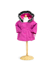 Minimommy Winterjas bordeaux 29-32 cm