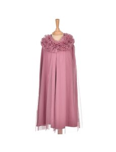 ByASTRUP Tule cape paars/roze 6-8 jaar