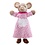 The Puppet Company Geklede handpop Muis 45cm