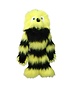 The Puppet Company Handpop monster geel/zwart 50cm