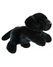 The Puppet Company Handpop zwarte Labrador 23cm