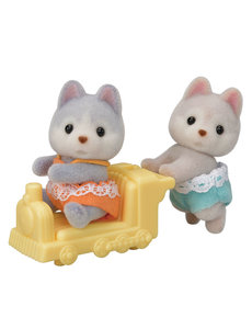 Sylvanian Families Tweeling Husky