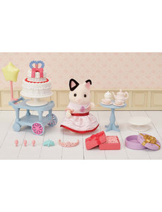 Sylvanian Families Feest speelset-Tuxedo kat meisje