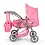 Mamamemo Poppenwagen roze