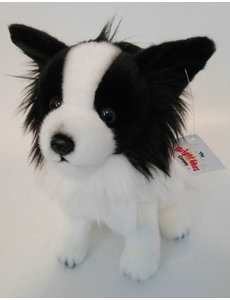 BIColini Zittende zwarte Chihuahua 20cm