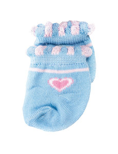 Heless Heless poppensokjes 35-46cm (wit en blauw)