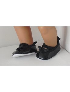 Heless Zwarte ballerina's 38-45cm