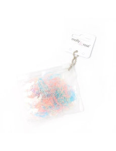 Molly & Rose 250 pastelkleurige haar Elastiekjes