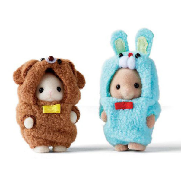 Sylvanian Families Costume Cuties (Bunny & Puppy)