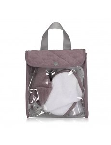 Mamamemo Poppen Eetsetje corduroy lila
