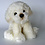 BIColini Zittende Bichon Frisé Pup 24 cm