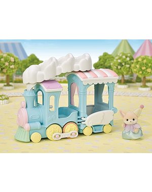 Sylvanian Families Wolken regenboog trein