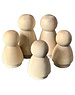 Papoose Toys Wood Family/5pc