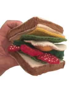 Papoose Toys Sandwich and toppings
