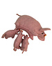 Papoose Toys Pig Mama + 3 Babies