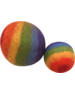 Papoose Toys Felt Balls Rainbow/2