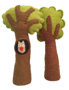 Papoose Toys Tree + Owl/2