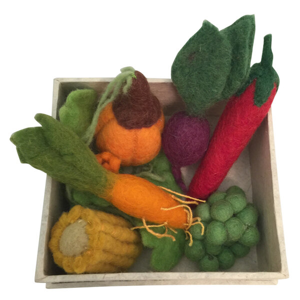 Papoose Toys Mini Vege Set Boxed