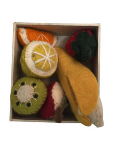 Papoose Toys Mini Fruit Set Boxed