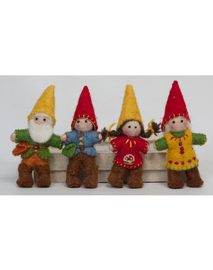Papoose Toys Gnome Family/ 4pc