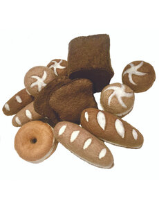 Papoose Toys Bread Set/17pc