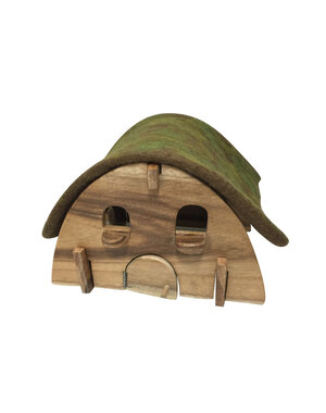 Papoose Toys Gnome House + Felt Roof