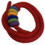 Papoose Toys Red Felt Rope and 7 Felt Doughnuts