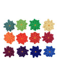 Papoose Toys Goethe Aster Flowers 12pc