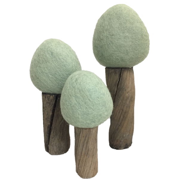Papoose Toys Earth Trees Summer 3pc