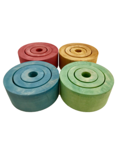 Papoose Toys Earth Nested Tubes/12pc