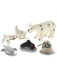 Papoose Toys Arctic Animals 6pc
