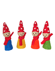 Papoose Toys Gnome Finger Puppets/4