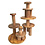 Papoose Toys Wood Stacking Pyramid/9pc