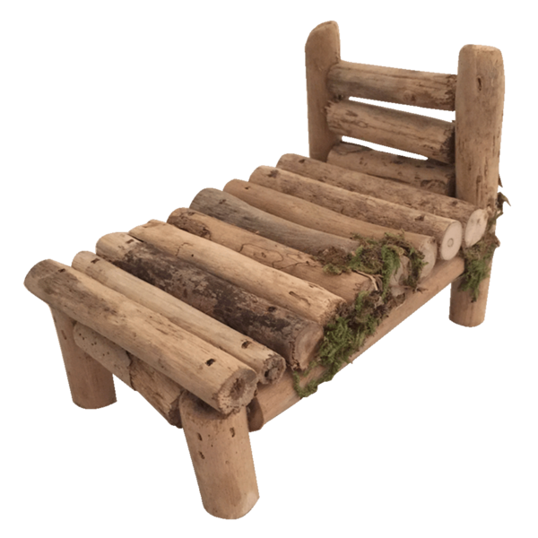 Papoose Toys Woodland Furniture/Bed 2pc