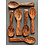 Papoose Toys Coconut Spoons/6pc