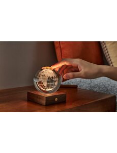 Gingko Amber Crystal Ball nachtlamp Wereldbol
