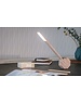 Gingko Octagon One draagbare Bureaulamp-essenhout