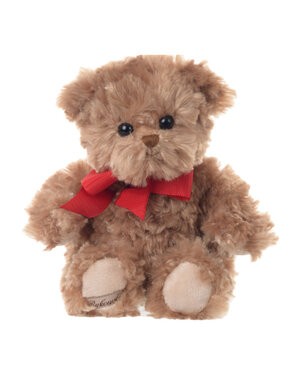 Bukowski Teddybeer Anton met rode strik 25cm