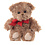 Bukowski Teddybeer Anton met rode strik 25cm