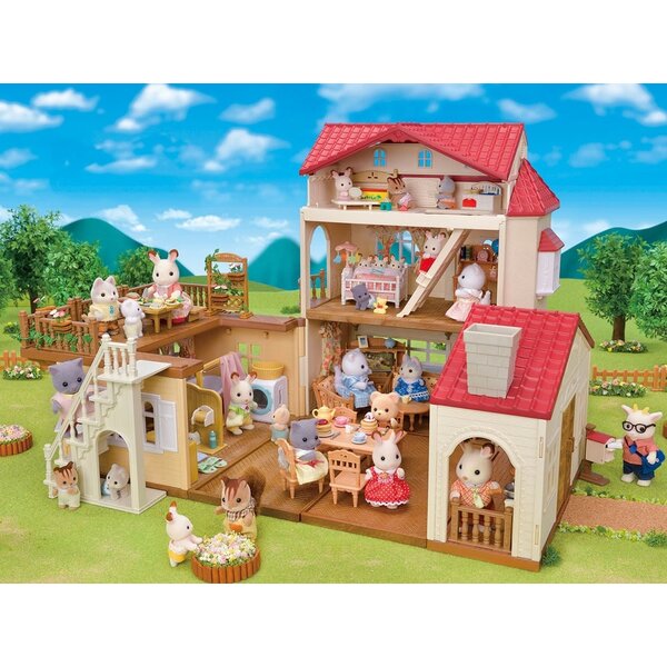 Sylvanian Families Groot poppenhuis met geheime speelkamer