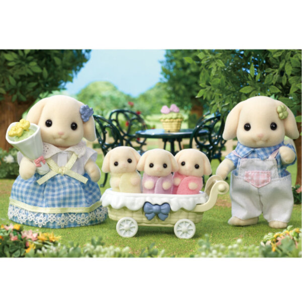 Sylvanian Families Familie Flora konijn