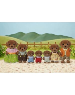 Sylvanian Families Familie Chocolade Labrador (5730)