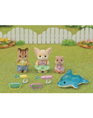 Sylvanian Families Trio Peutervriendjes-zwembad fun (5749)