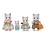 Sylvanian Families Familie Latte kat