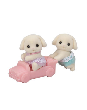 Sylvanian Families Tweeling bloemen hangoor konijn