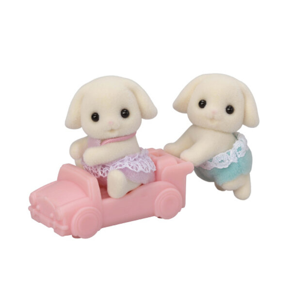 Sylvanian Families Tweeling bloemen hangoor konijn