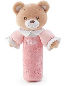 Trudi Knijpbeertje roze 18 cm