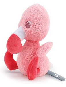 Trudi Knijpbeestje Flamingo  11 cm
